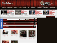 Tablet Screenshot of filmoholicy.pl
